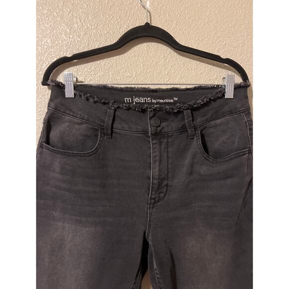 Maurices High-Rise Black Jeans - Women's M Short - Picture 2 of 6